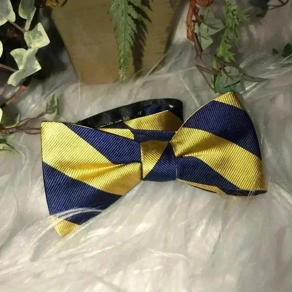 Saddlebred Other - SADDLEBRED BOWTIE BLUE/GOLD